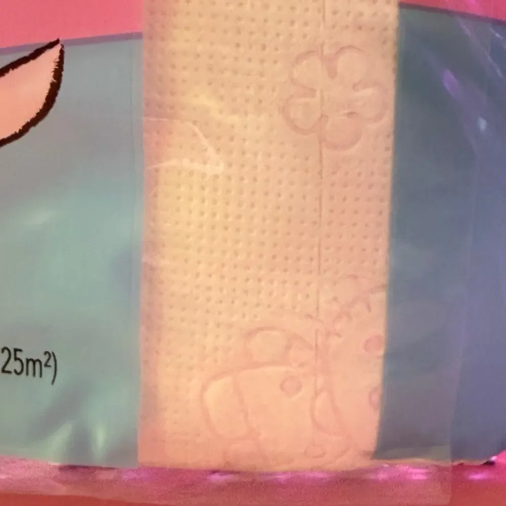 Hello Kitty Bath Tissue Soft 12 Rolls 3-Ply Pink Embossed Toilet Paper Sanrio